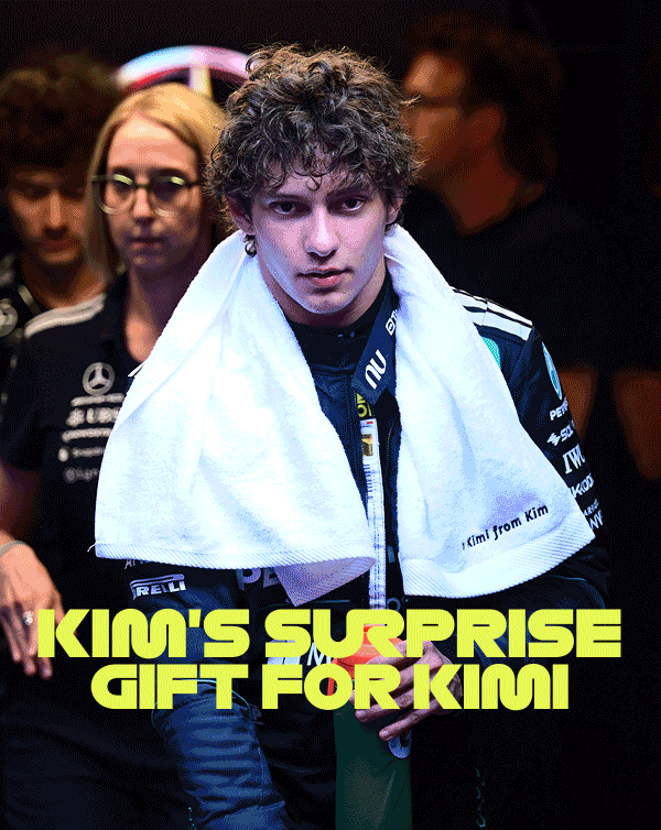 Kim's suprise gift for Kimi