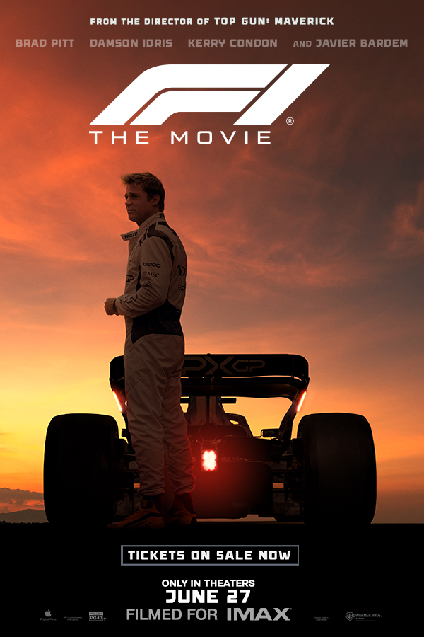 F1 The Movie Tickets On Sale Now