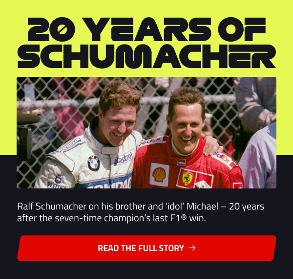 20 Years of Schumacher