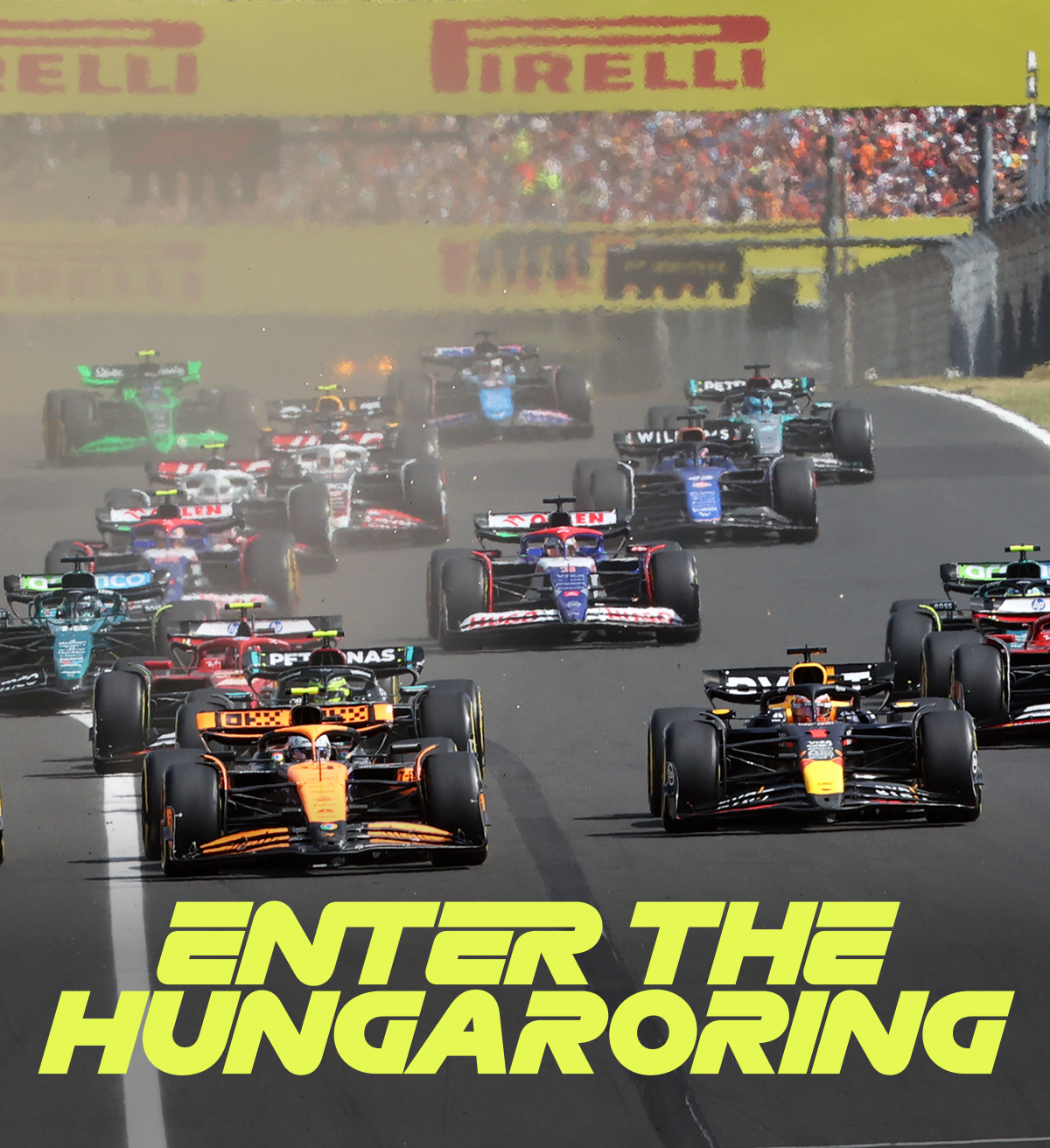 Enter the Hungaroring