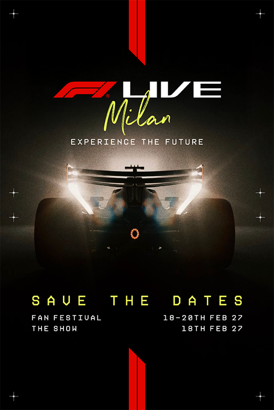 Save the date: F1 Live Milan