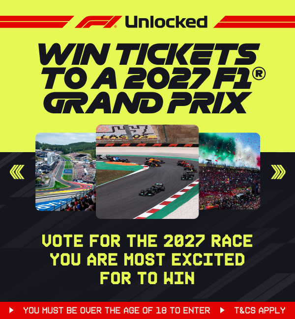 Vote for the 2027 race you are most excited for to win tickets to a 2027 Grand Prix