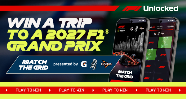 Win a trip to a 2027 F1 Grand Prix