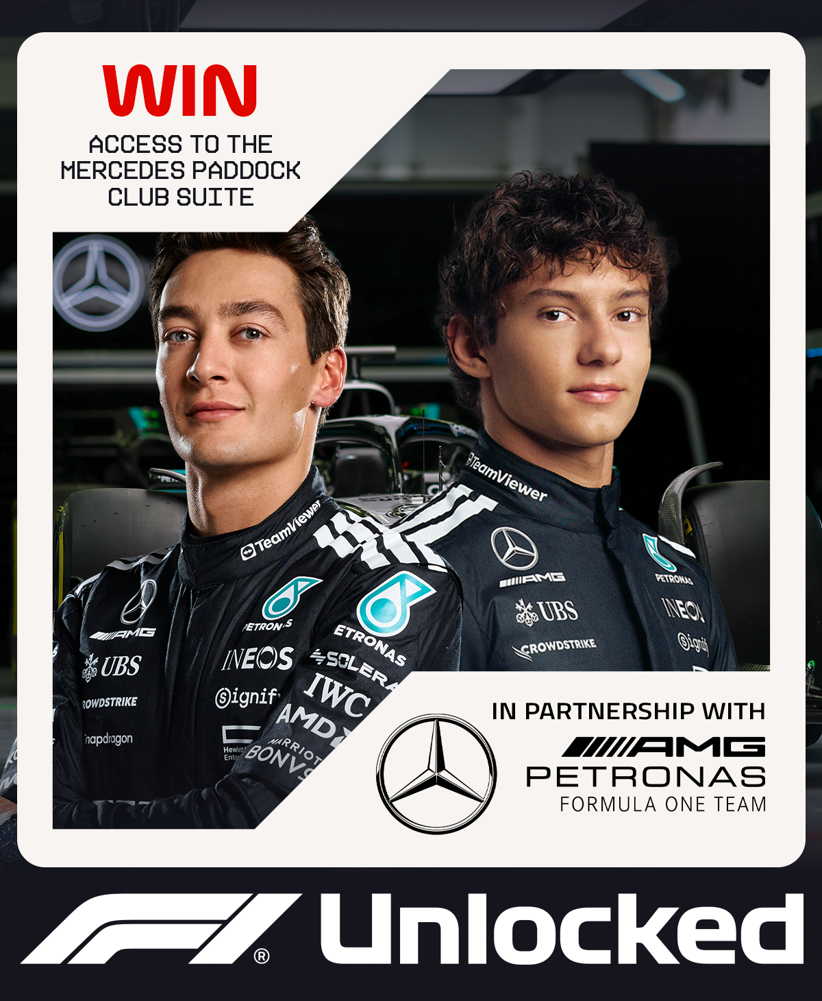 WIN THE ULTIMATE VIP EXPERIENCE WITH MERCEDES-AMG PETRONAS