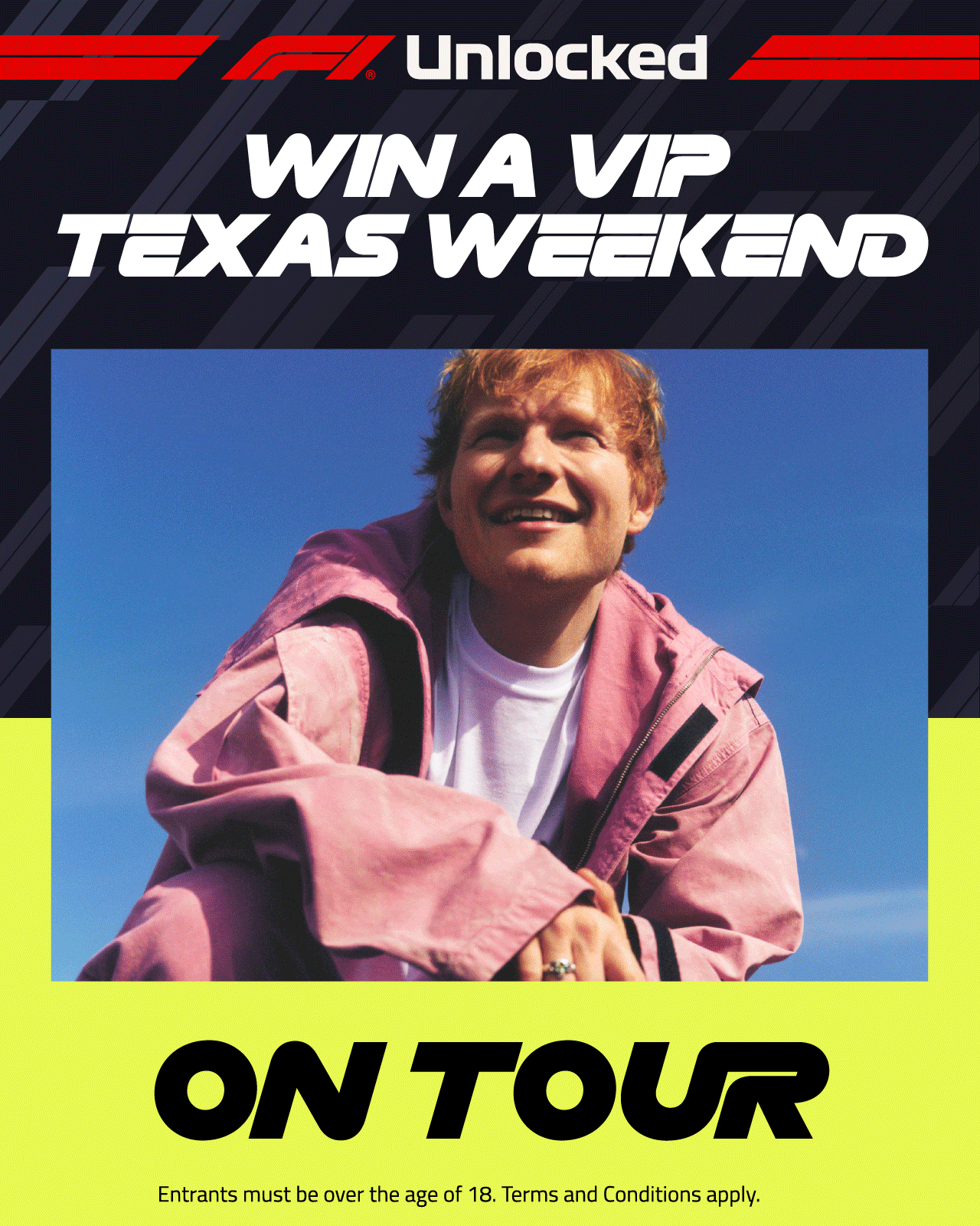 Win a VIP Texas weekend on tour & at track