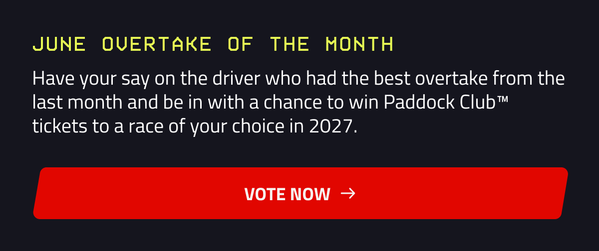 Overtake of the Month June Nominations